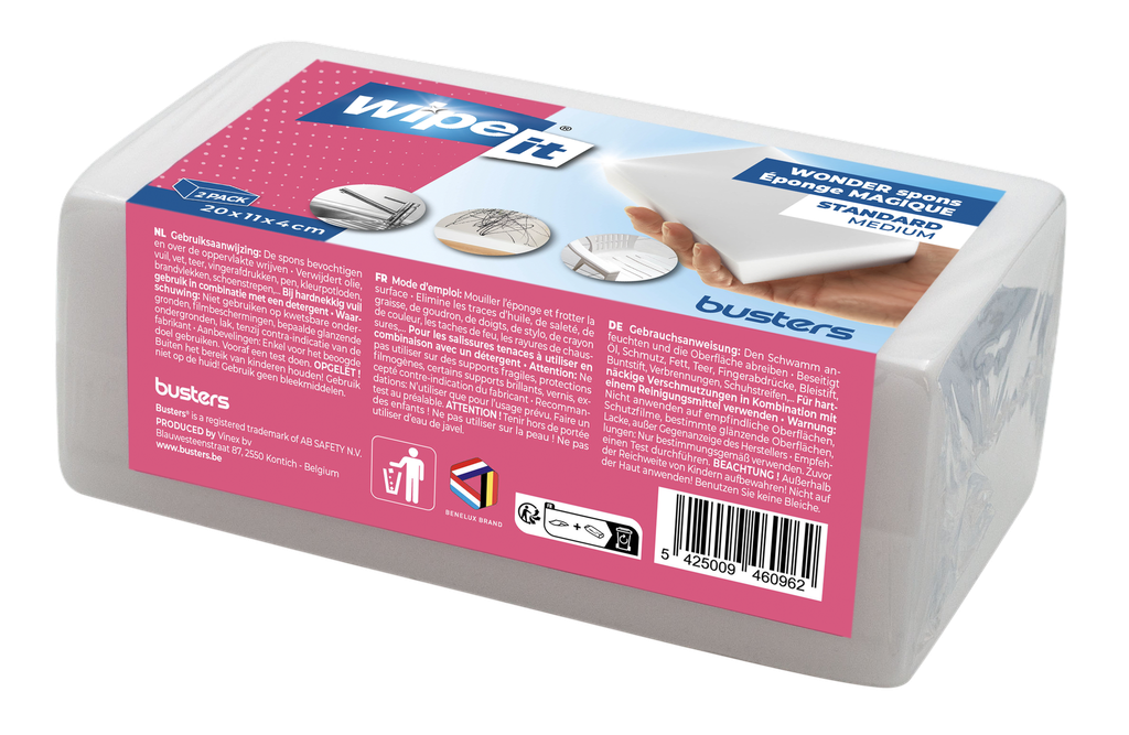 Wipe-it Standard M 20*11*3,8 (2Pack)