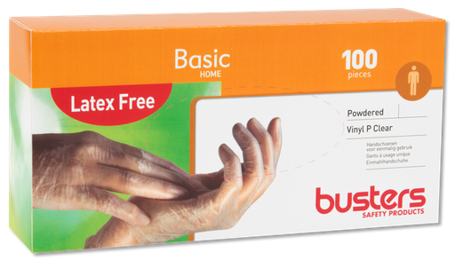 Disposable Vinyl P Clear (100 ST), 7